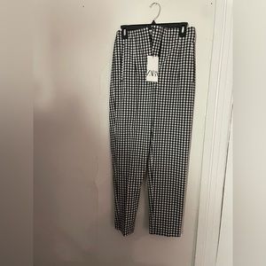 Zara Gingham Pants